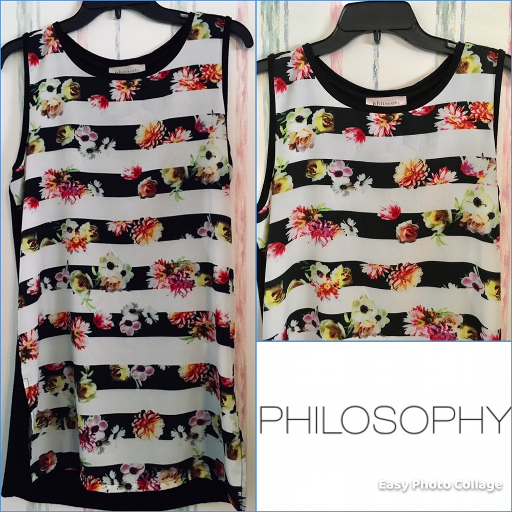 PHILOSOPHY Tunic Top
